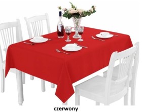 OBRUS PLAMOODPORNY TEFLONOWY rozmiar 140x145cm RÓŻNE KOLORY