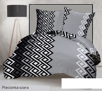 wzór: szara plecionka