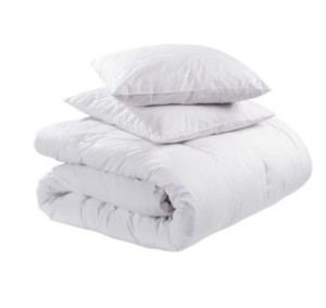 komplet OLIMP  KOŁDRA 155/200 cm  + 2 szt poduszka + pościel linia hotel 100% bawełna  