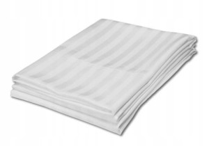 PRZEŚCIERADŁO HOTELOWE ADAMASZEK rozmiar 180x260 cm  LINIA HOTEL 100% BAWEŁNA  